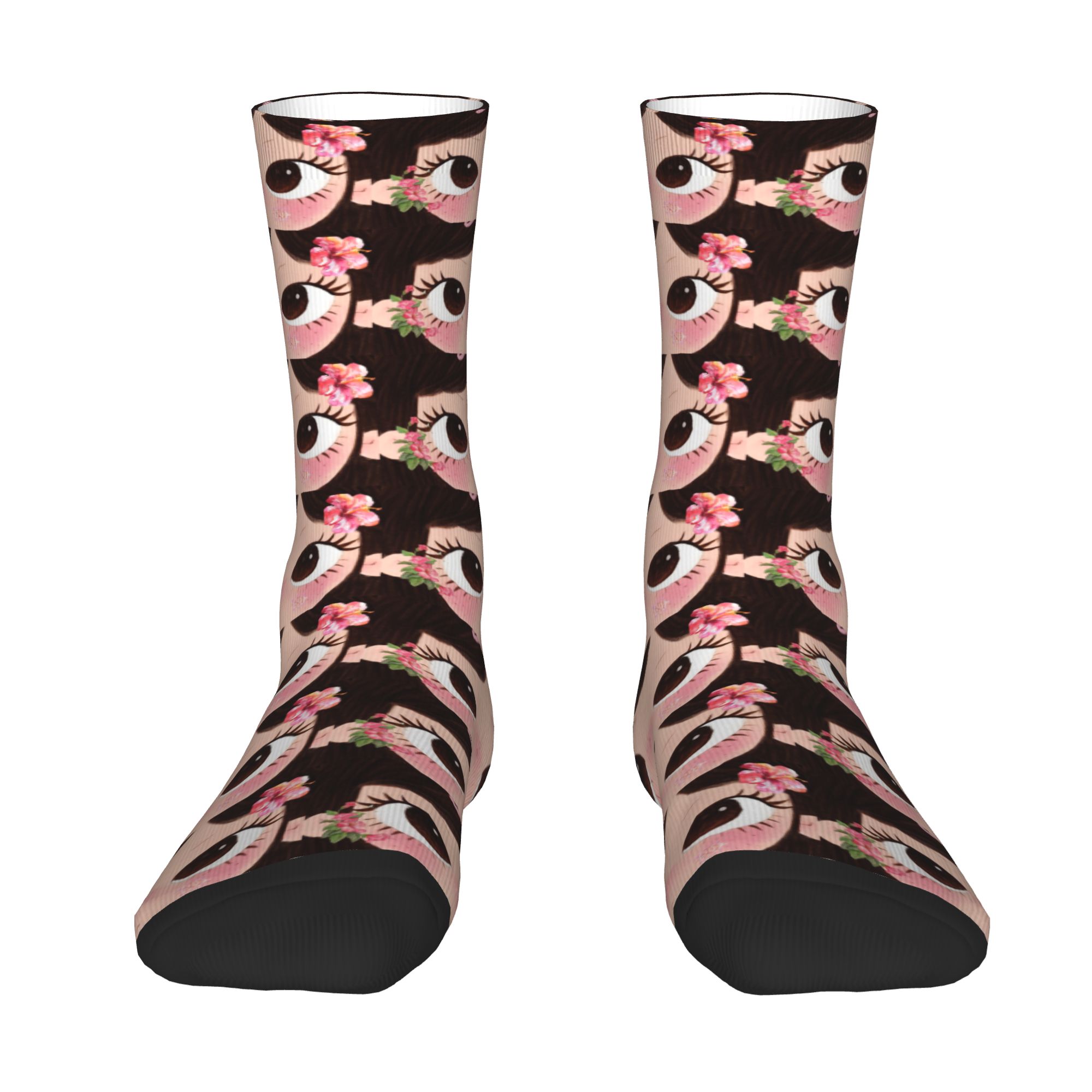 Dress Sock Men - Maßgefertigte Big Eyes Girl Comic Unisex