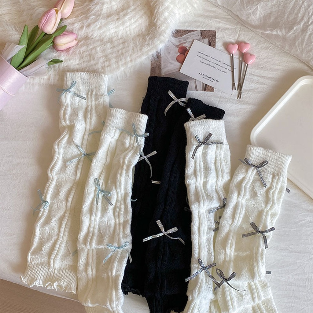 Boot Sock Slouchy - Wadenlange Beinwärmer, süße, lässige Beinwärmer, japanische