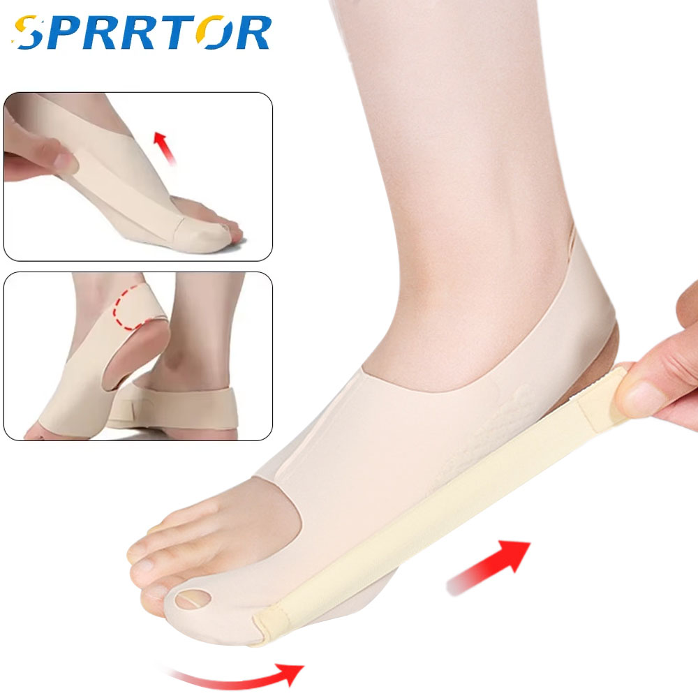 Ankle Brace Sock - 1 Stück Großzehen-Bunion-Korrektor, Verstellbare Orthopädische Socken,