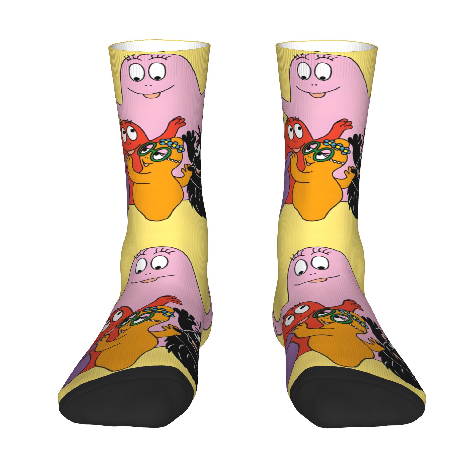Dress Sock Men - Maßgefertigte Kawaii Herren Lustige Cartoon Barbapapa