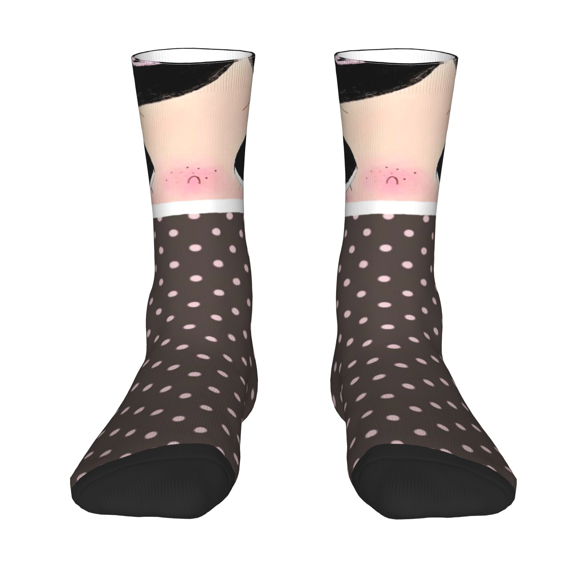 Dress Sock Men - Maßgefertigte Big Eyes Girl Comic Unisex