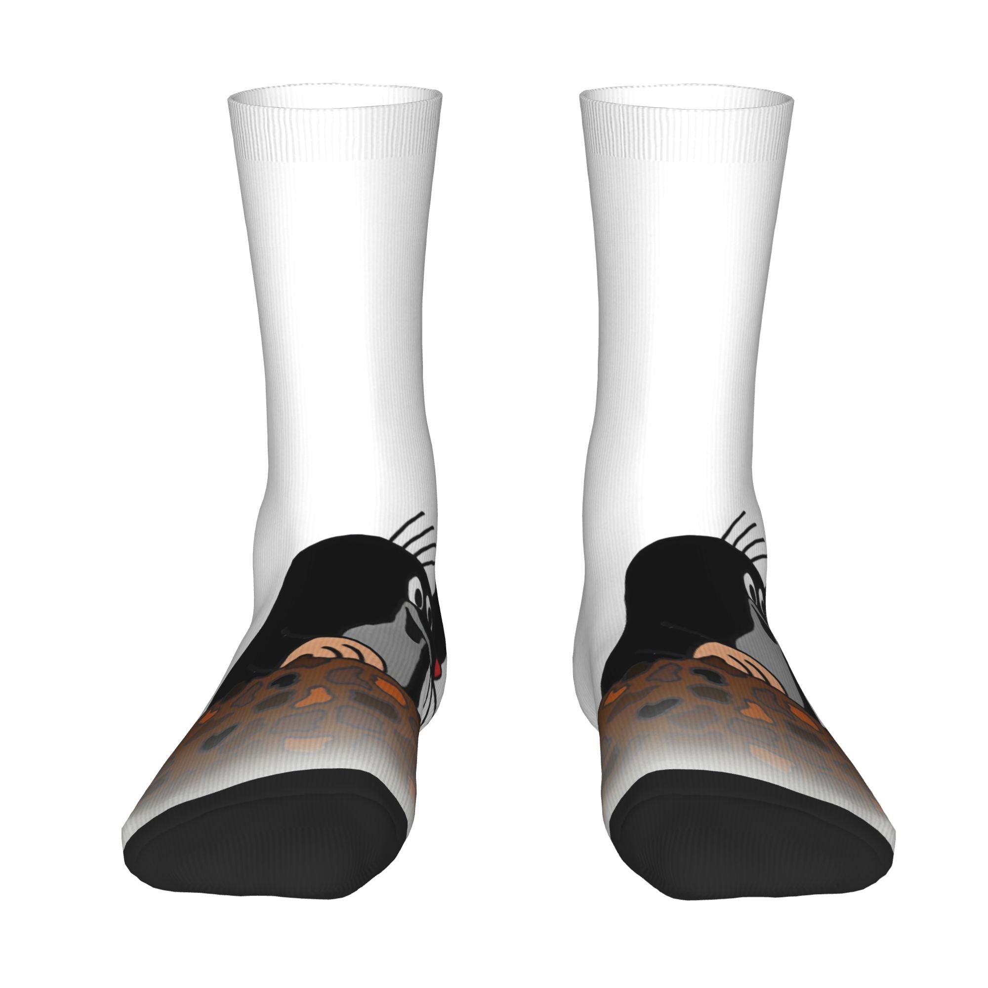 Dress Sock Men - Maßgefertigte Lustige Cartoon-Krtek Herrensocken Unisex Coole