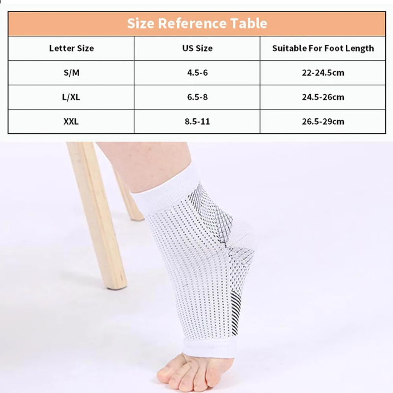 1 Paar Neuropathie-Socken Knöc – Ankle Brace Sock Bewertung und Preis