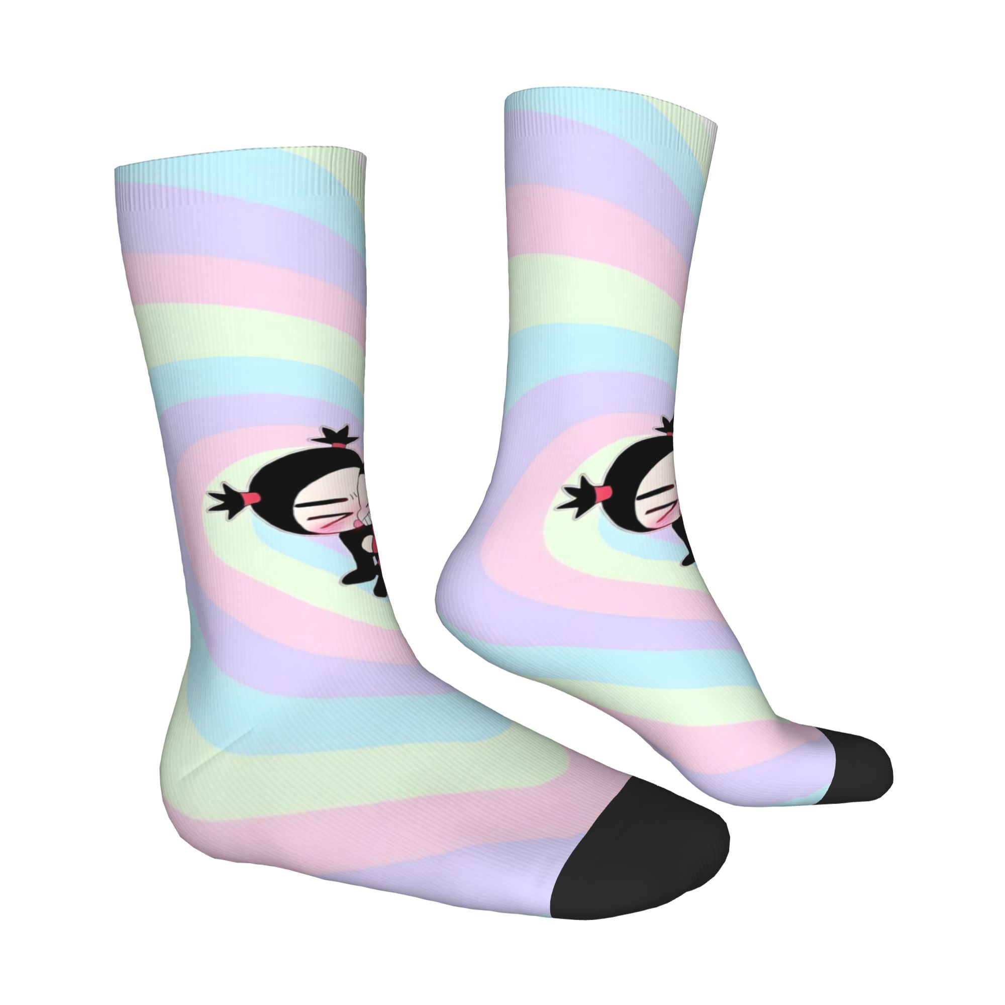 Individuelle Niedliche Cartoon – Dress Sock Men Bewertung und Preis