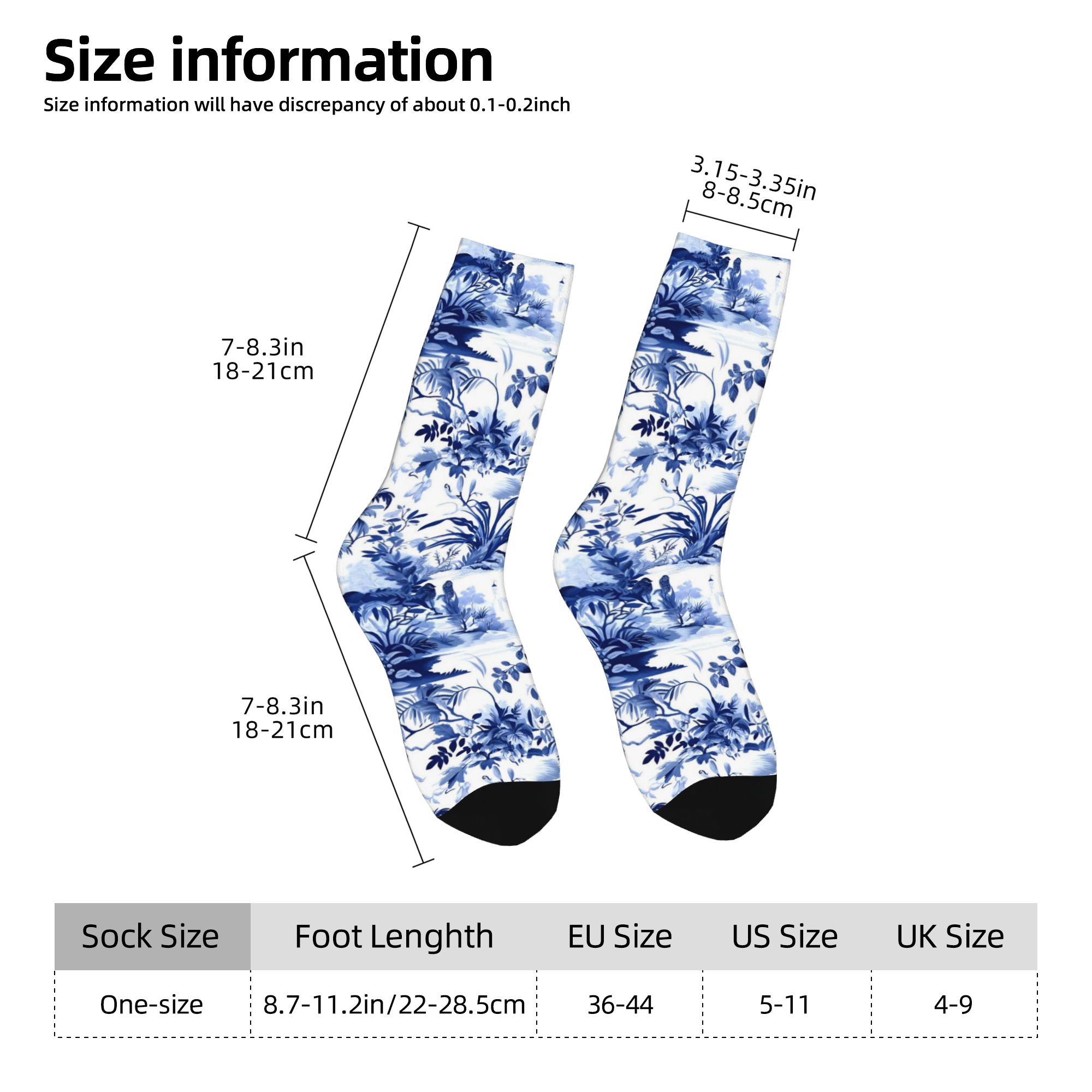 Maßgefertigte Marineblau-Weiß  – Dress Sock Men Bewertung und Preis